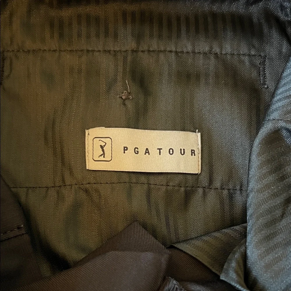 PGA Tour Kids Black Shorts - Picture 2 of 4